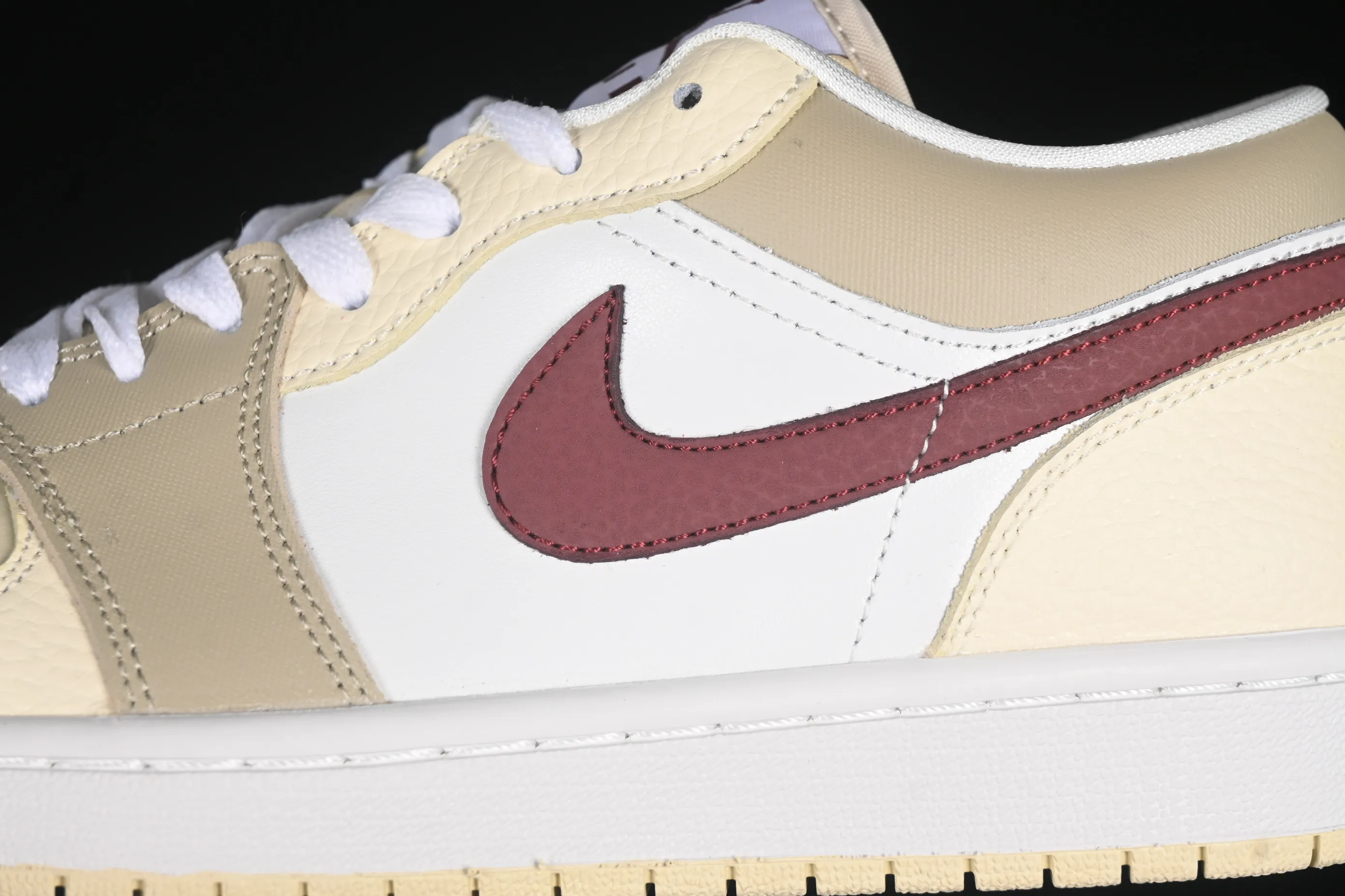 All categories Air Jordan Jordan series basketball shoes Air Jordan 1 Low Air Jordan 1 Low AJ1 Joe 1 cream yellow low-top cultural and casual sneakers HV6530-100